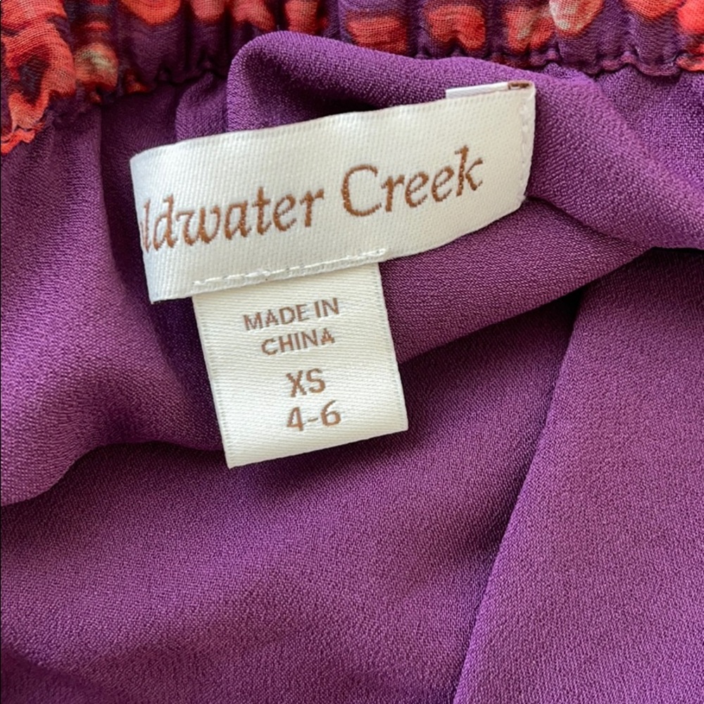 CHIFFON SKIRT COLDWATER CREEK - skirt - Picture 4 of 4